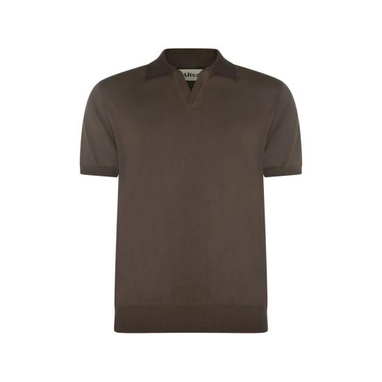 ALTEA Men Polo Shirts 2651042 38 BROWN