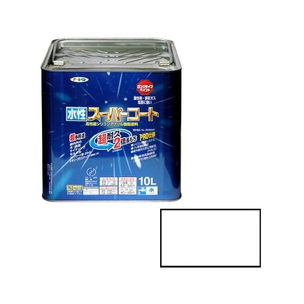 水性スーパーコート 10L (白)