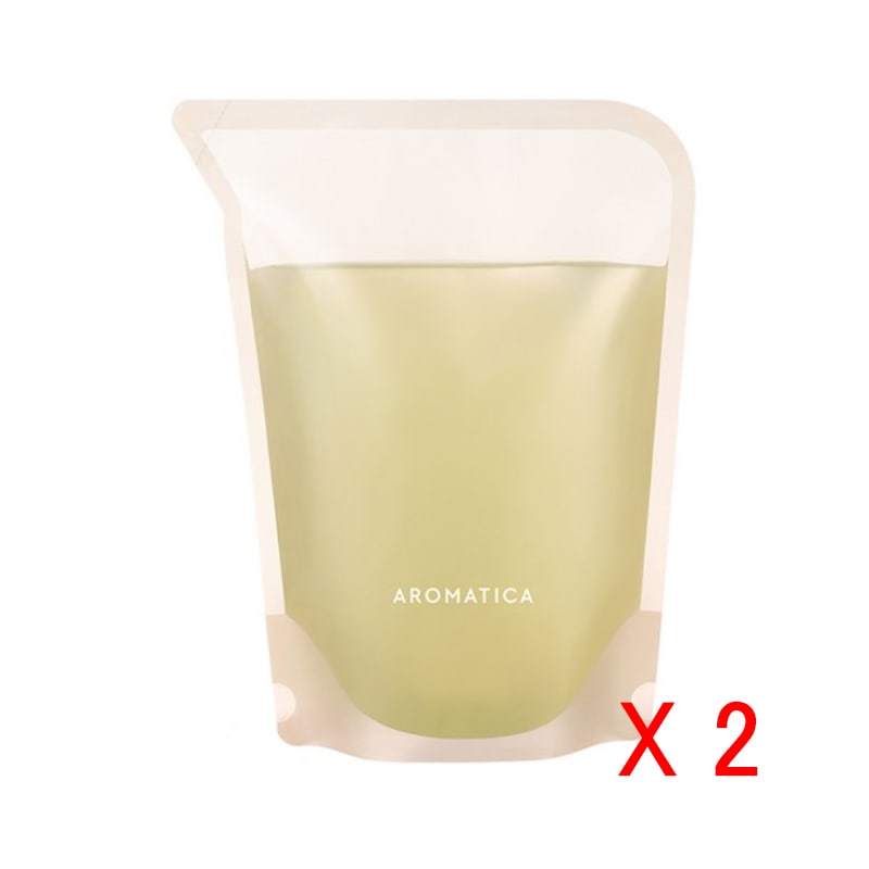 [1+1] ローズマリースカルプスケーリング シャンプー リフィル 500ml+500ml / 韓国コスメ