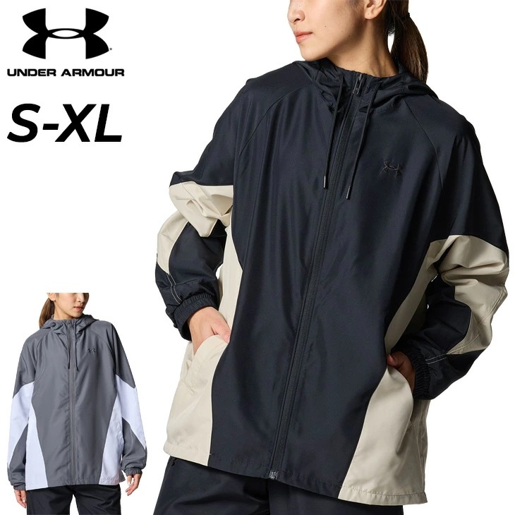 ウィンドブレーカー レディース UAメッシュ ライナー ウーブン/6001385