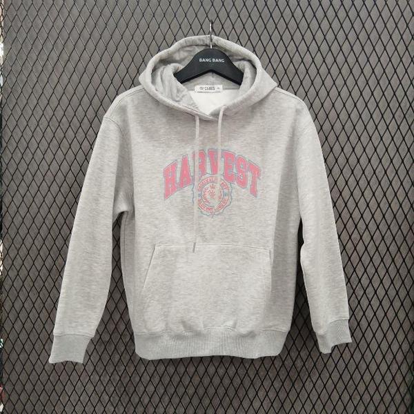 HC03 秋の女性ビッグレタリング起毛フード付きTシャツ83 CTL631 (S41247231)