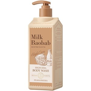 ミルクバオバブハイセラボディウォッシュフェアアンドフリージア500ml1個