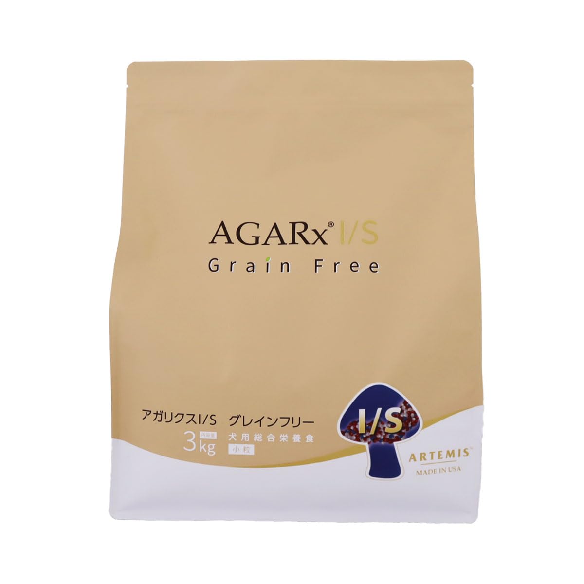 アーテミス (Artemis) アガリクスI/S グレインフリー 小粒 3kg