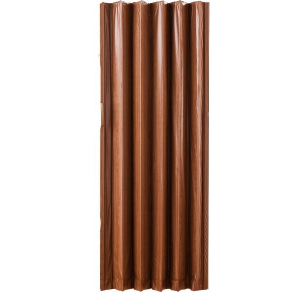 Fullness N木目調アコーデオンドア 木目 ブラウン 150×174cm 時間指定・日祝配送不可 メーカー直送