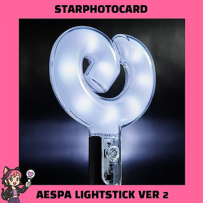 aespa 公式OFFICIAL LIGHT STICK aespa - OFFICIAL LIGHT STICK (POB - Photocard included with