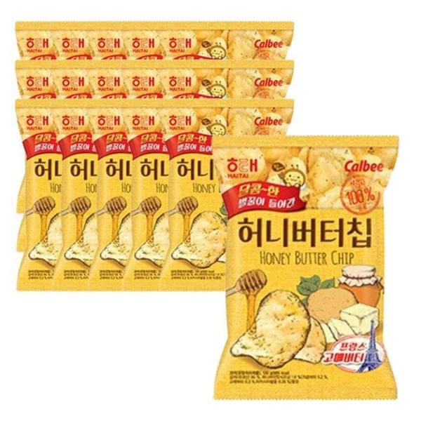 OF1M1R9T해태 허니버터칩 16개 사무실 간식 과자