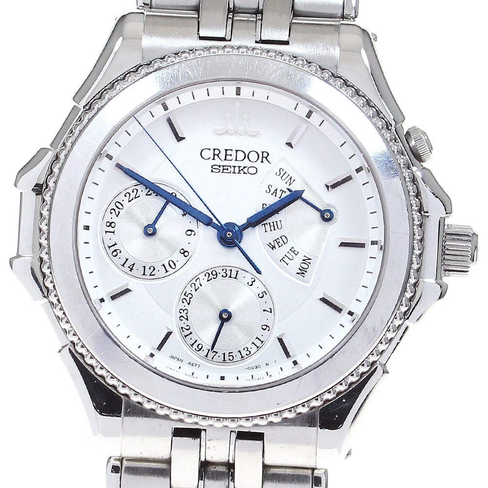 セイコー SEIKO GCBG997/4S77-0A20 クレドール パシフィーク デイデイト 自動巻き メンズ _812242【中古】