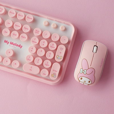 Qoo10] マイメロディ ワイヤレス キーボード マ : PC周辺機器・消耗品