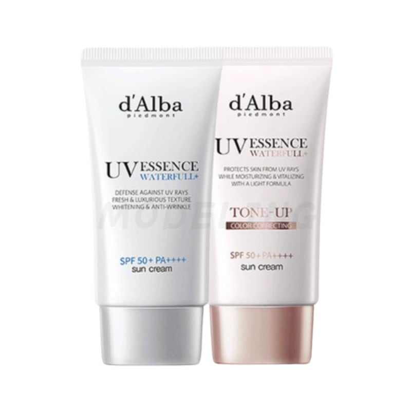 ウォータープル エッセンス 日焼け止め + ウォータープル トーンアップ 日焼け止めSPF50 + PA +++