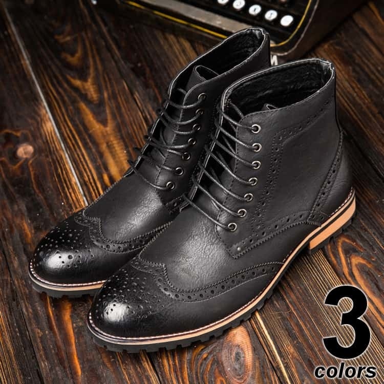 カントリーブーツ [3色] メンズ レディース チェルシー ショート シューズ 脚長 靴 くつ #Shoes36 5,517円