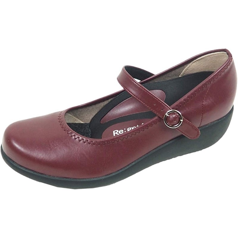 ワンストラップヒールパンプス カジュアルシューズ W (r19001-win)