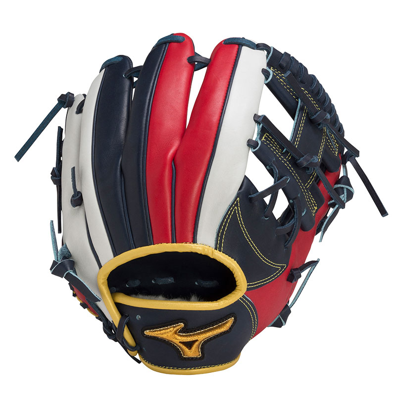 軟式用ミズノプロ勝色Collection グラブ袋付 BSS限定 内野手用 野球 一般 軟式 グラブ グローブ 23SS(1AJGR28103)