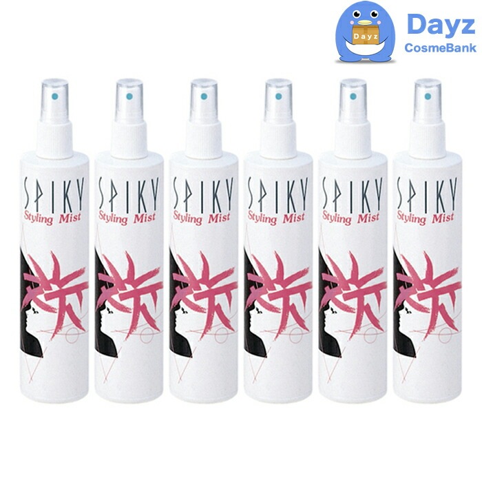 イリヤ スパイキー スタイリングミスト ウルトラハード 300mL　6点セット　　ヘアスタイリング剤 ヘアミスト　イリヤコスメティックス