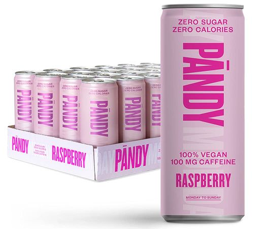 PANDY エナジードリンク ラズベリー 330ML×24 (ケース販売)