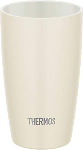サーモス 真空断熱タンブラー 340ml ホワイト JDM-340 WH