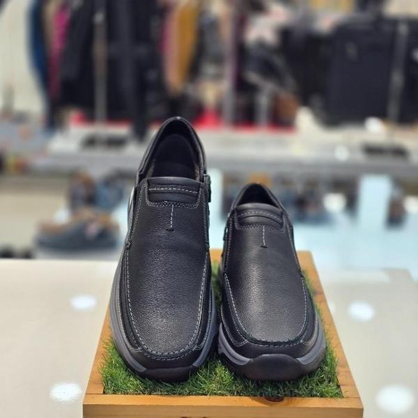 セーブゾーン04 男性コンフォートカジュアルミンクファーソフト軽量ブーツA ブラック 3MSPVBMCBNVR (S44275464)