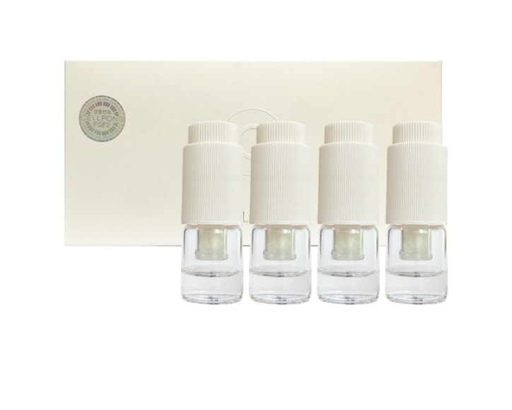 【韓国ホームショッピング人気】 セルポンズ 塗る 溶ける糸 リフティング アンプル FGF2 セラム 毛穴しわ改善 3.3ml4個