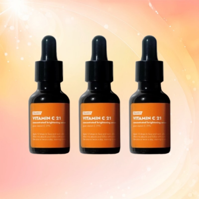 [1+1+1] ビタミンC 21% セラム 15ml, 3個