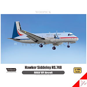 WOLFPACK 1/144 Hawker Siddeley HS.748 