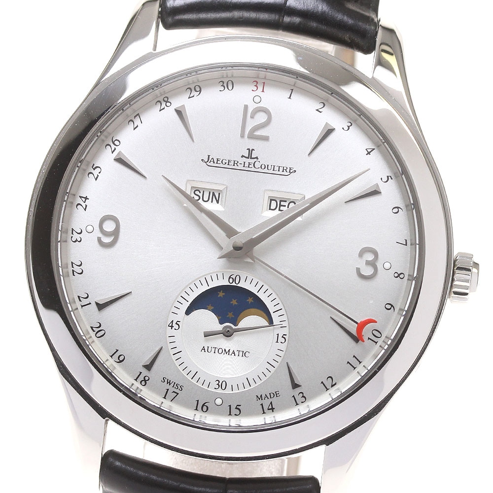ジャガールクルト JAEGER-LECOULTRE Q1558420 マスターカレンダー ムーンフェイズ 自動巻き メンズ 良品 _826166【中古】その他 ブランド腕時計