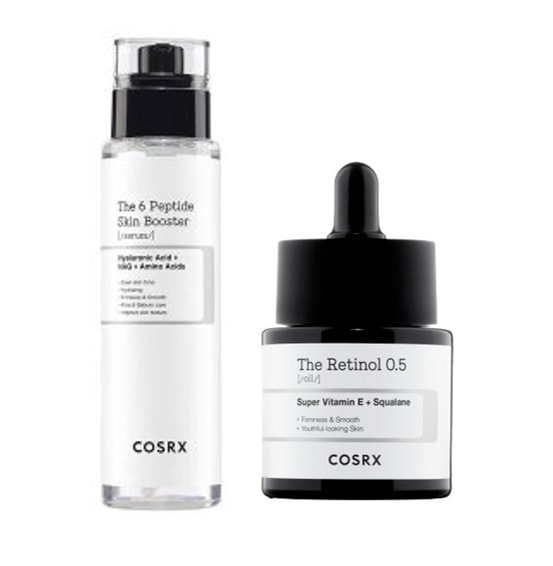 ザ 6ペプチド スキン ブースター セラム 150ml + ザ レチノール 0.5オイル 20ml