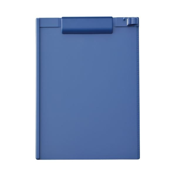 (まとめ) リヒトラブ(LIHITLAB) 抗菌クリップボード ブルー A7940-8 (×10セット)