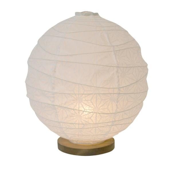 フロアライト おしゃれ 和風モダン 球 丸 玉 アジアン スタンド 照明器具 ルームランプ 日本製 美濃和紙シェード 極み麻葉 LED対応