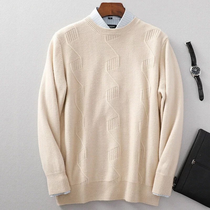 カシミヤ セーター メンズ クルーネック プレゼント メンズセーター ニット トップス カシミヤ