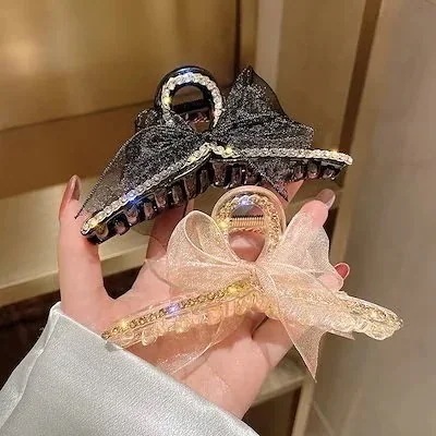 2枚購入で 2oo円FF!ヘアクリップ ヘアクリップ のヘアアクセサリーのヘアアクセサリーヘアアクセサリーヘアピンヘアクリップの髪飾りの髪飾りレース リボンヘアクリップ 4,751円