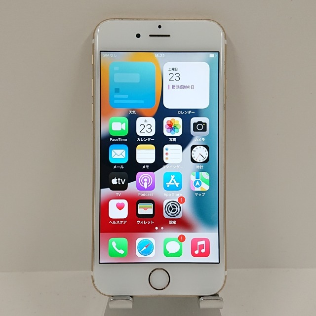 iPhone6s 16GB ドコモ ゴールド 送料無料 本体 c08715 【中古】