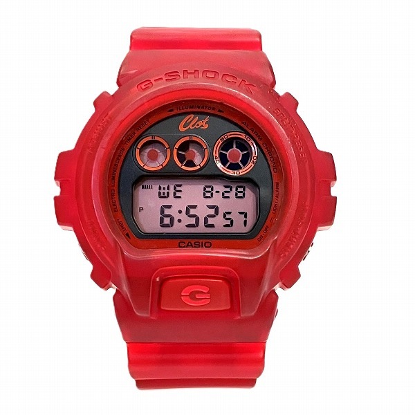 カシオ G-SHOCK DW-6900CL クォーツ CLOT 腕時計 メンズ 【中古】