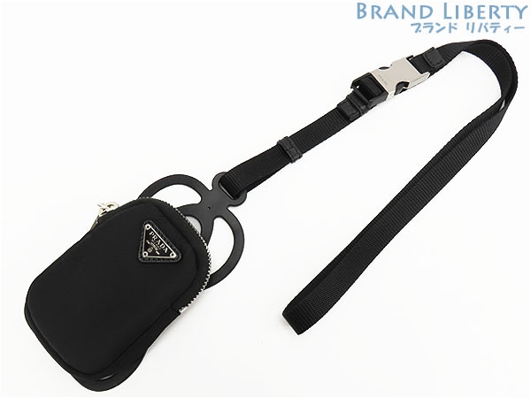 美品プラダナイロンスマートフォンホルダーネックストラップスマートフォンiPhoneSEProMaxPlusAirケース2ZT0071ZT016 32,468円