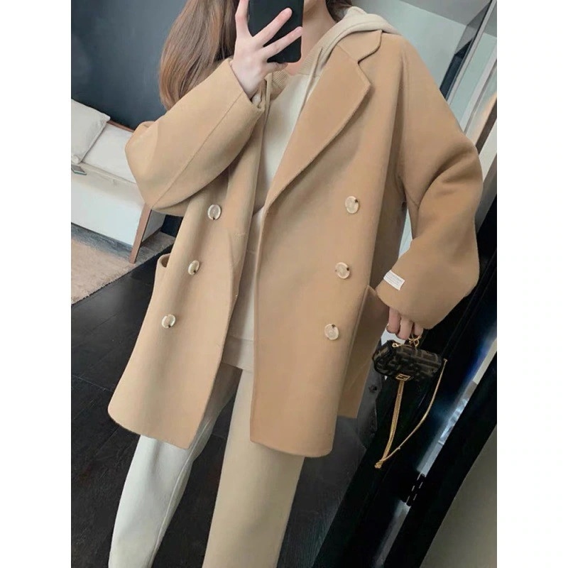 超人気 チェスターコート レディースコート　秋冬　ラシャコート　ロングコート　女性　ジャケット　アウター　コート　通勤　カジュアル