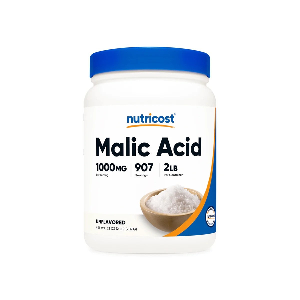 [USA] Nutricost ニュートリコストリンゴ酸パウダー無香料2ポンド