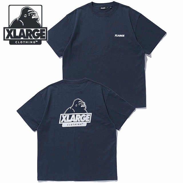 メール便 スランテッドOG ショートスリーブTシャツ [101253011001] SLANTED OG S/S TEE メンズ トップス 半袖 NAVY 正規取扱店