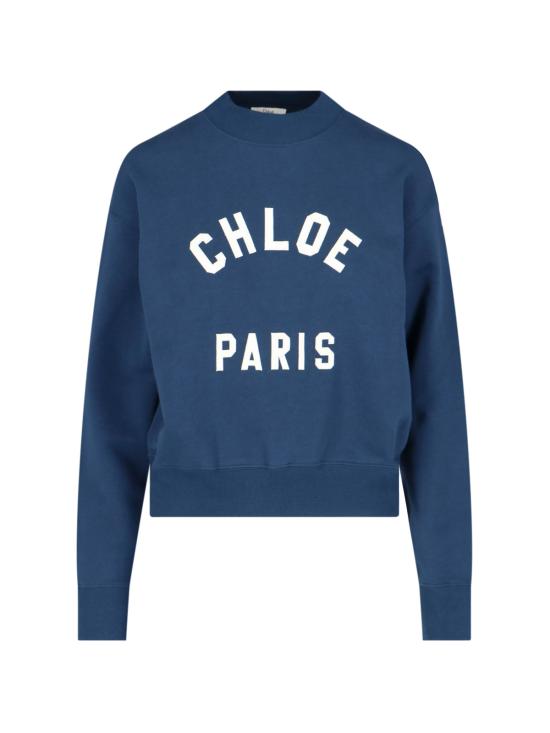 CHLOE Women Sweater 24AJH12192 4C6 Blue