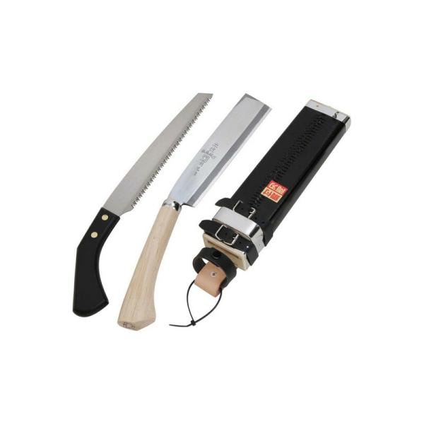 藤原産業 二丁差し（鉈鋸） 180MM・210MM 園芸道具 鉈 両刃