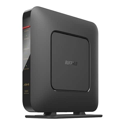 バッファロー WSR-1800AX4S/DBK [Wi-Fi 6(11ax)対応Wi-Fiルーター