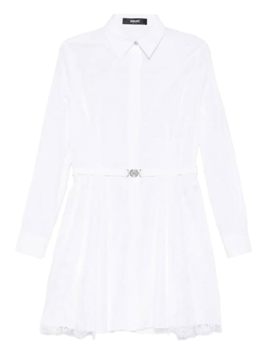 VERSACE Women Short Skirts 1022620 1A13878 1W000 OPTICAL WHITE