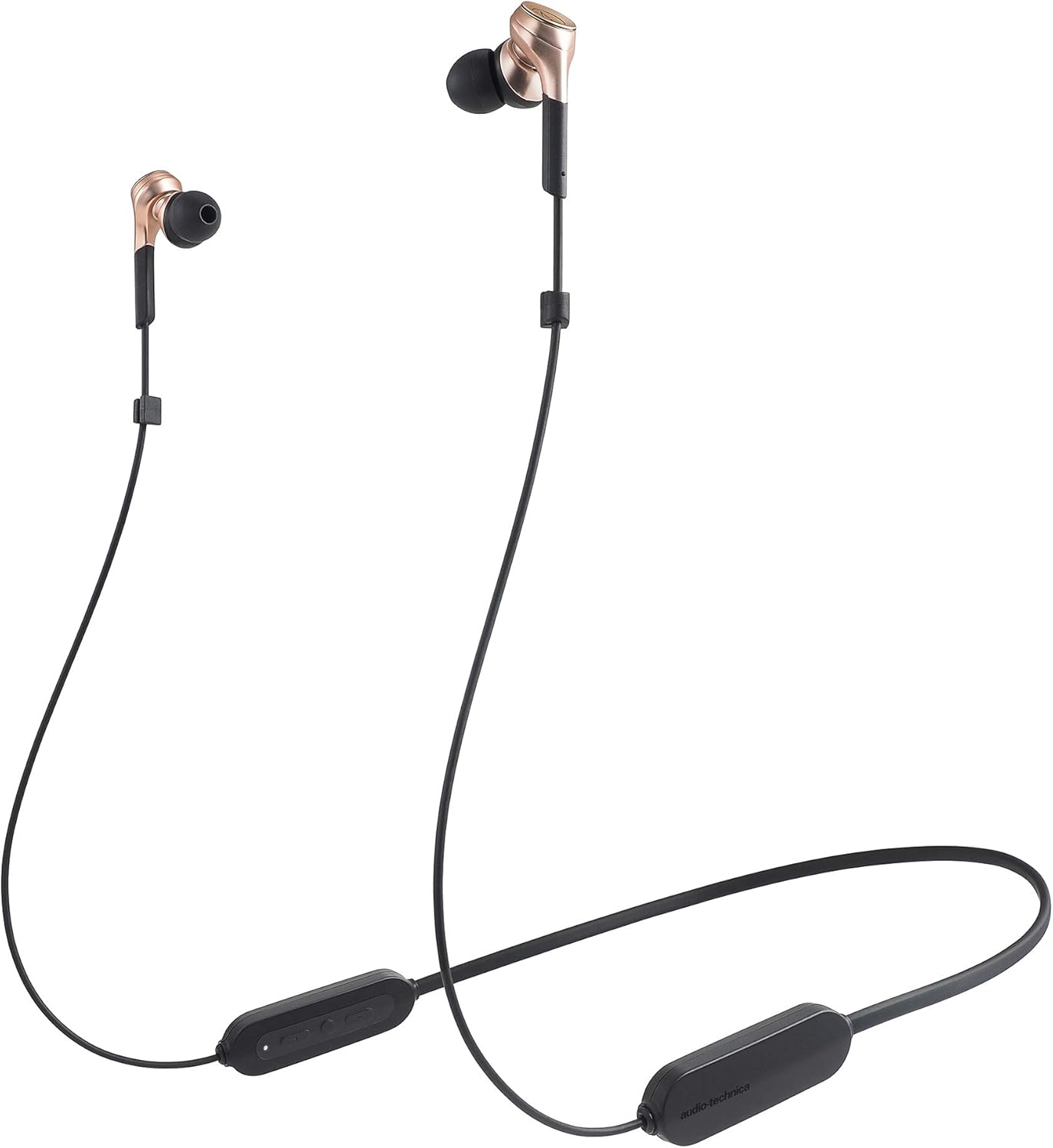 オーディオテクニカ ATH-CKS660XBT CGD ワイヤレスイヤホン bluetooth 重低音 SOLID BASS マイク付 カッパーゴールド ATH-CKS660XBT CGD