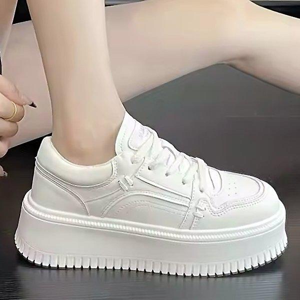 靴の身長が高くなる太いヒール 女性用スニーカー スリッポン スニーカー 7cm sjjy B1_P412595819