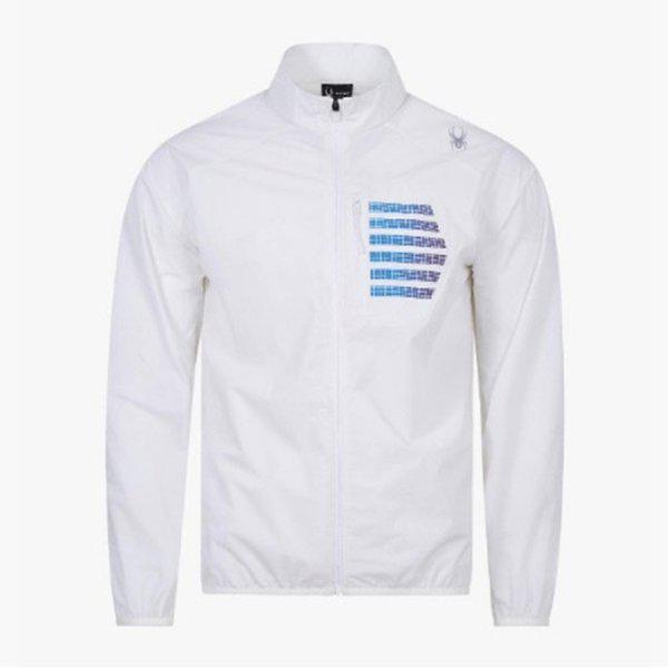 ジャケット PQF SPKPCNJK232M-WHT 男性 ランニング 超軽量 パッカブル ジャケット