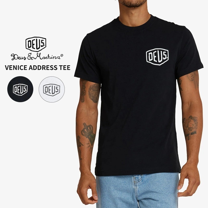 デウスエクスマキナ Deus EX Machina VENICE ADDRESS TEE メンズ 半袖 Tシャツ メンズ
