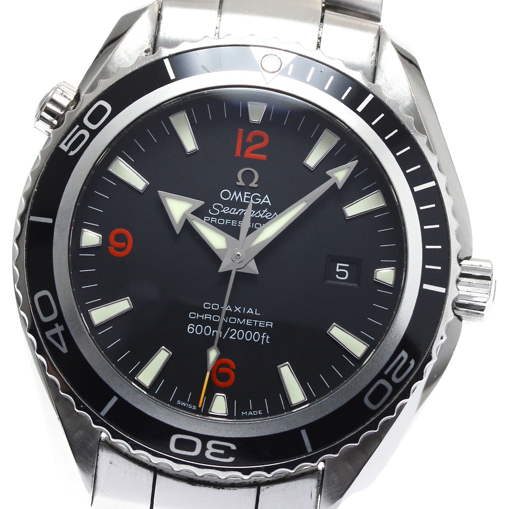オメガ OMEGA 2201.51 シーマスター プラネットオーシャン デイト コーアクシャル 自動巻き メンズ _886744【中古】 208,450円