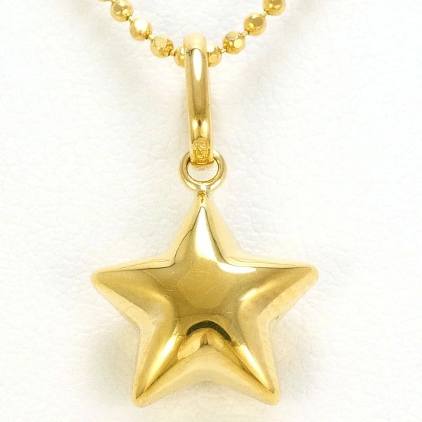 K18 18金 YG イエローゴールド ネックレス 総重量約3.3g 約40cm ジュエリー 中古 38,565円