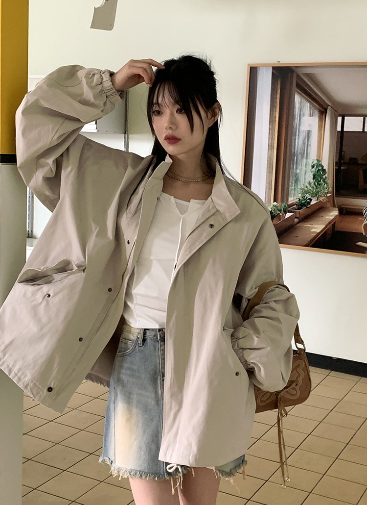 レンダーストリングオーバーフィットショートジャンパー