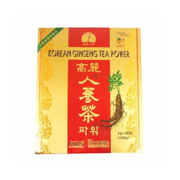 韓国伝統茶！健康維持に毎日1杯！！高麗人参茶(朝鮮人参茶）（50包10個セット） 7,300円