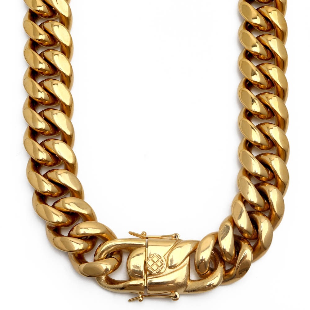 ステンレス 喜平ネックレス [n242-22mm]