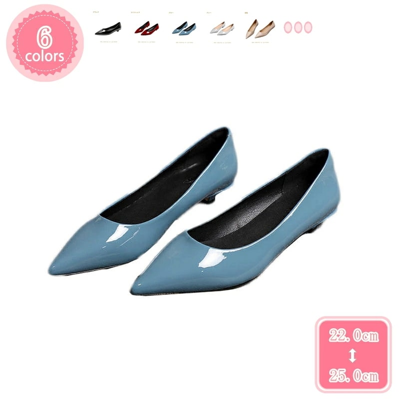 1000円OFFクーポン パンプス ポインテッドトゥ 2.5cmヒール レディース エナメルパンプス 美脚魅せ ピンヒール おしゃれ フォーマル ドレスシューズ 女性 履きやすい ハイヒール 脱げない