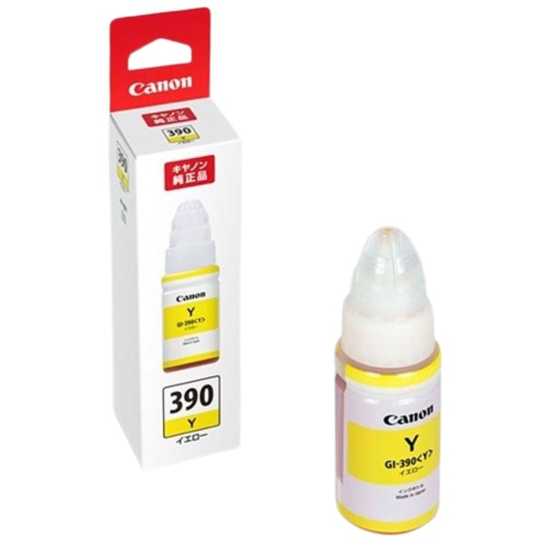 (まとめ) (純正品) CANON 1602C001 GI-390Y イエロー (×3セット)